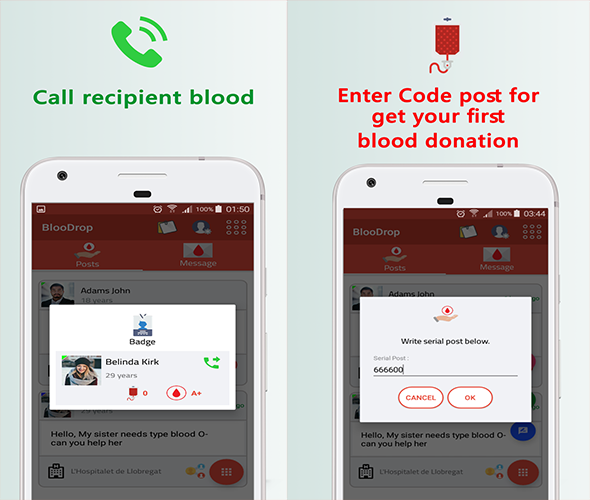 BlooDrop - Blood Donation App - 2